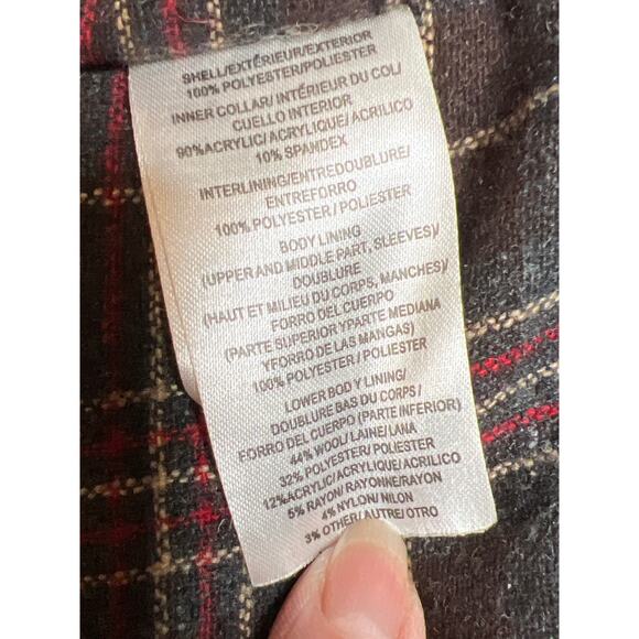 Bill blass size XL barn coat faux suede heavy zip/snap pockets warm - Picture 9 of 11